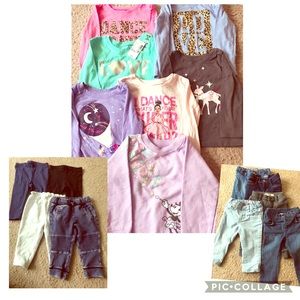Girls Bundle deal size 12 12/18 Month